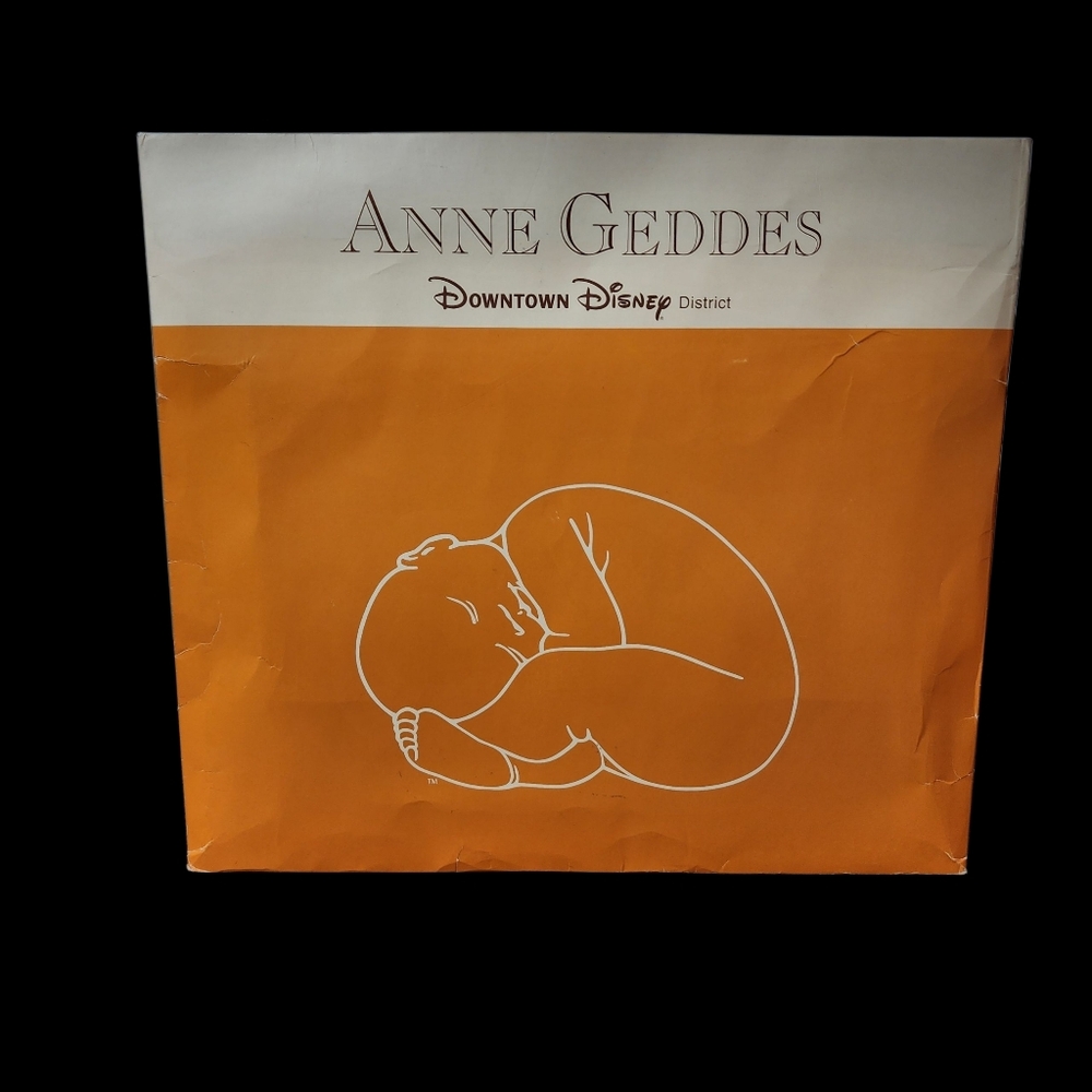 Anne Geddes baby doll famous Bumble Bee in a plastic egg vintage & collectible - Picture 15 of 16